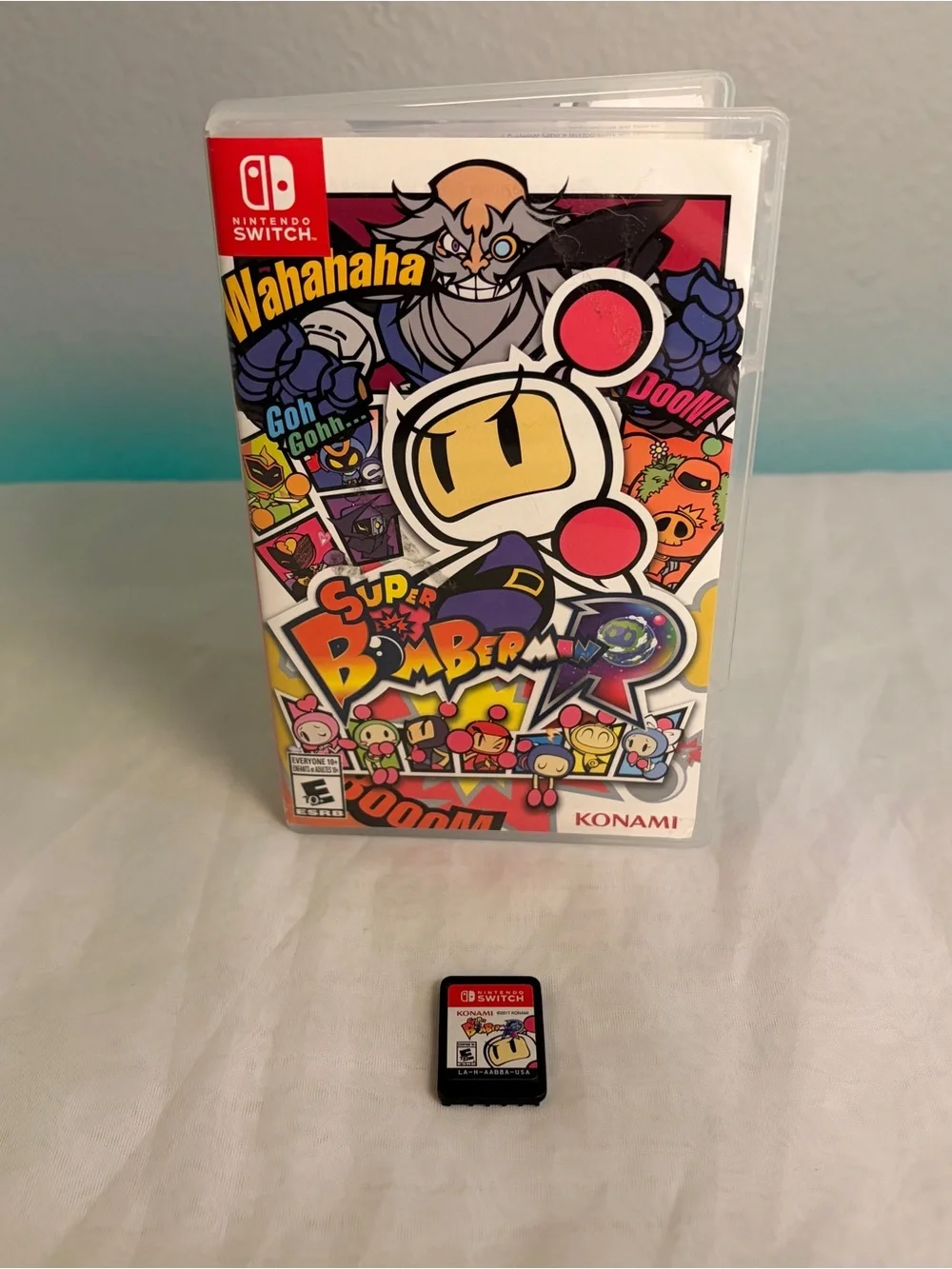 Super Bomberman R (Nintendo Switch, 2017) Tested & Works CIB Videogame